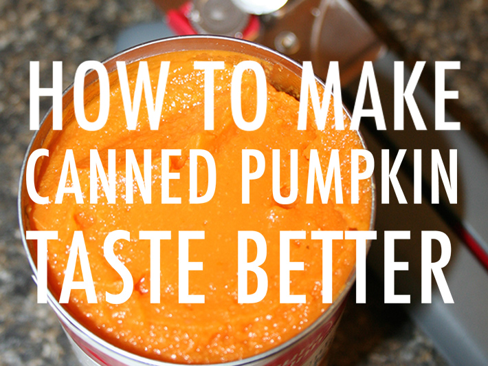 4 Clever Ways to Make Canned Pumpkin Taste Better | Craftsy
