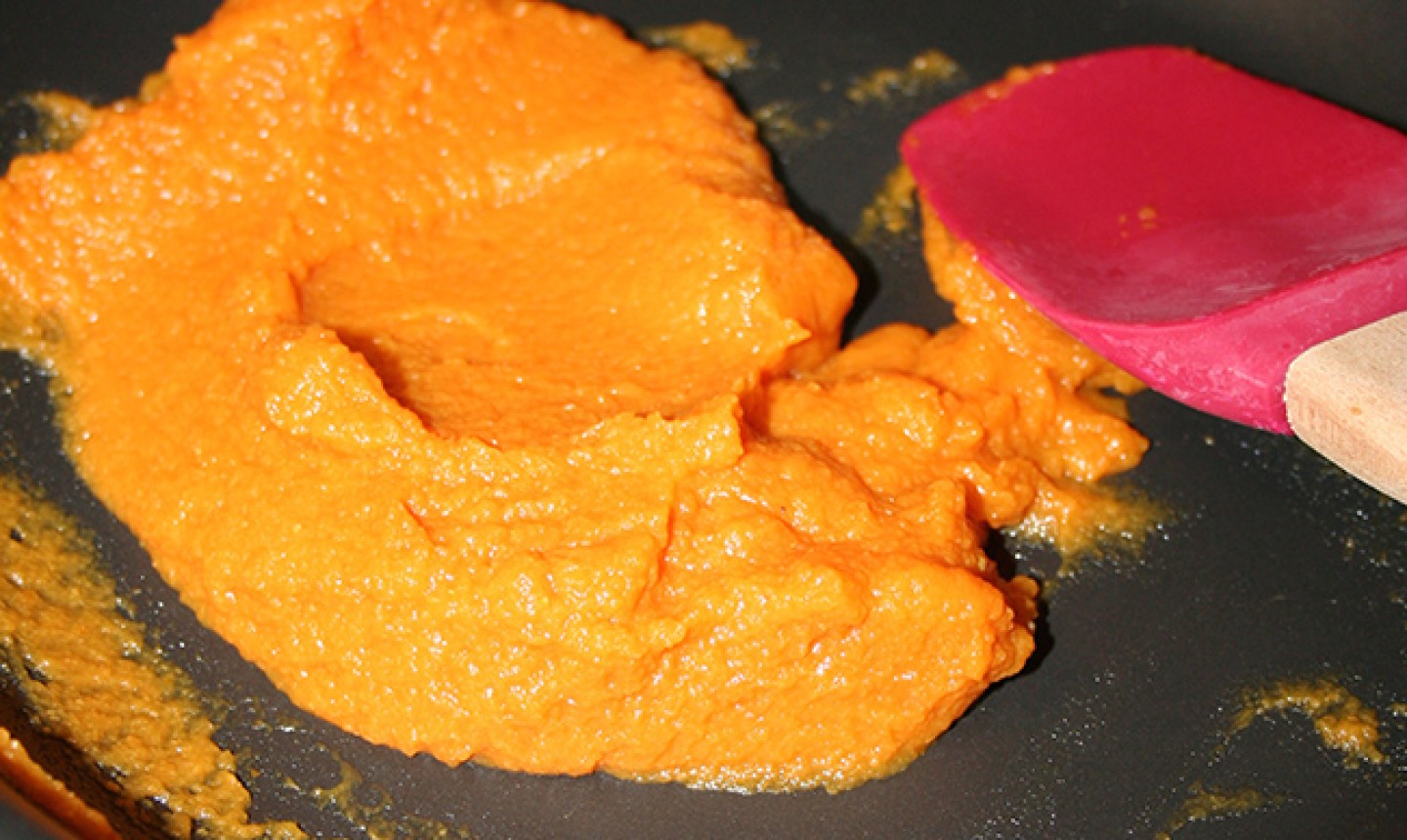 Cooking pumpkin puree