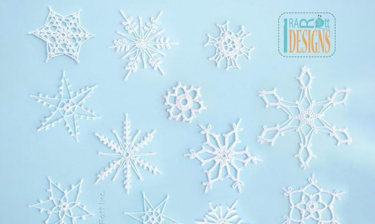 12 Crochet Snowflake Patterns for Holiday Decorating | Craftsy
