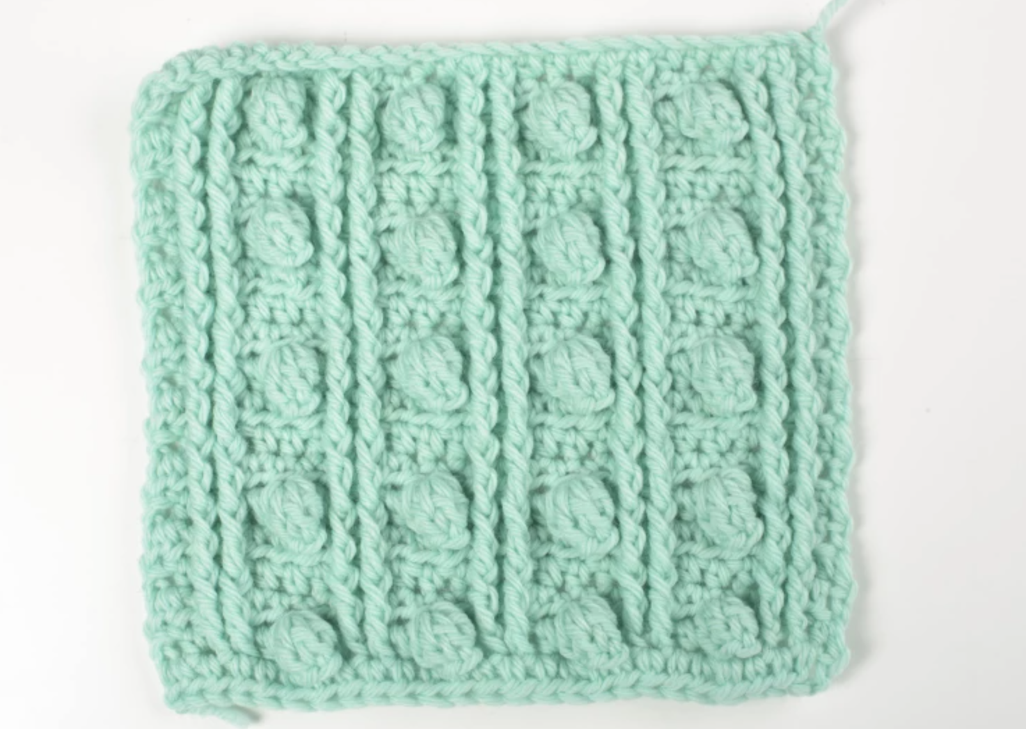 popcorn crochet stitch