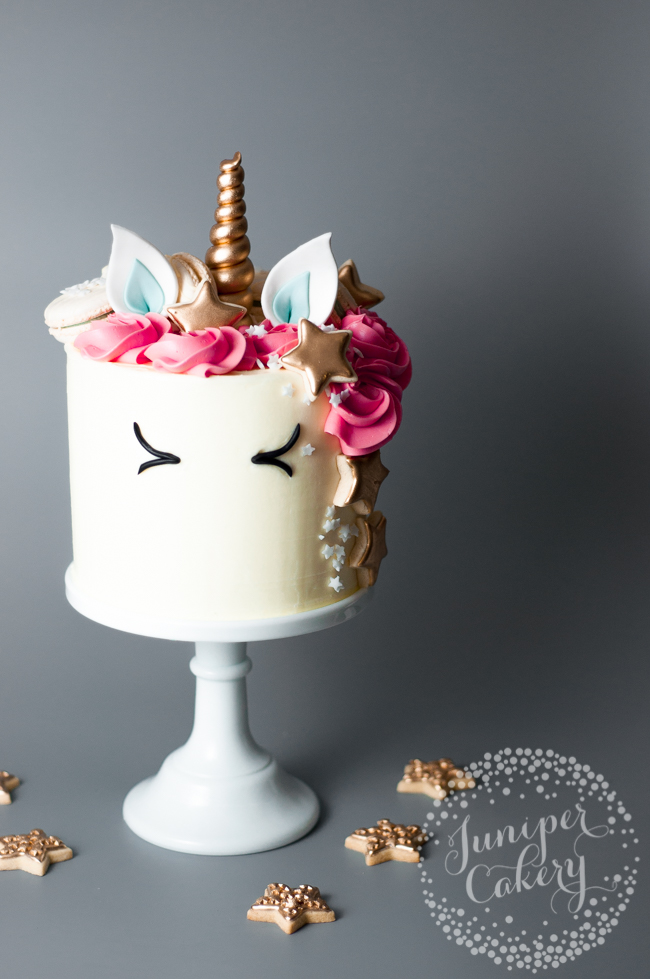 Unicorn cake without using fondant for ears and horn but carved chocolate  cake : r/FoodPorn