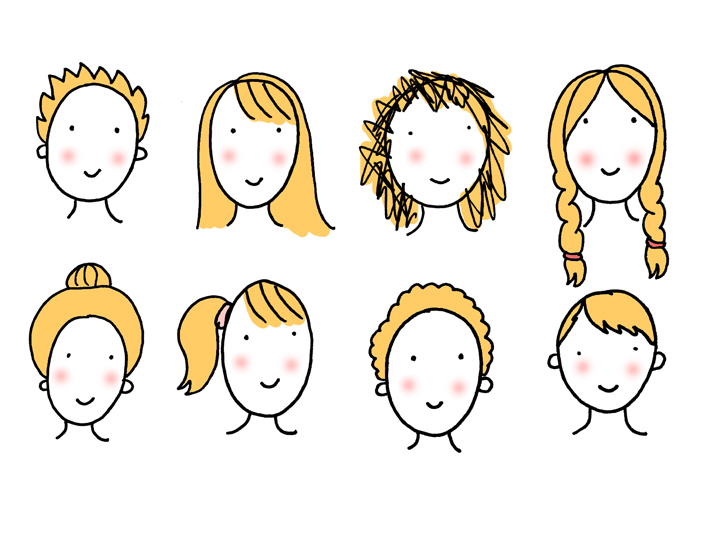 8 Fun, EasytoDraw Cartoon Hairstyles for Your Characters