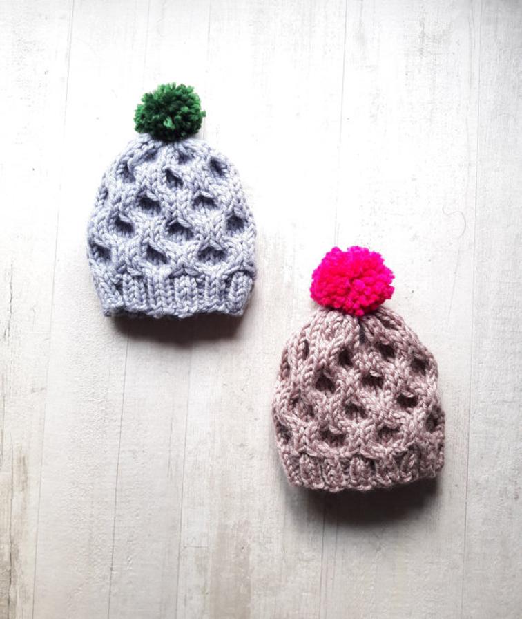 Chunky Knit Hat Pattern Roundup! 12 Quick & Cozy Patterns