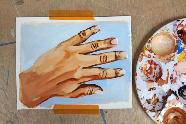 Painting Hands Learn How To Paint Hands In Acrylic