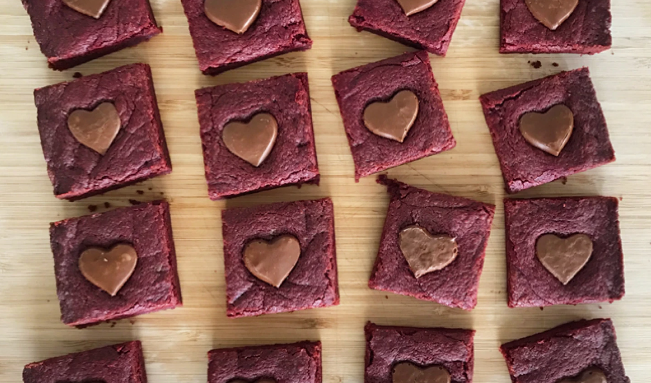 red velvet brownies