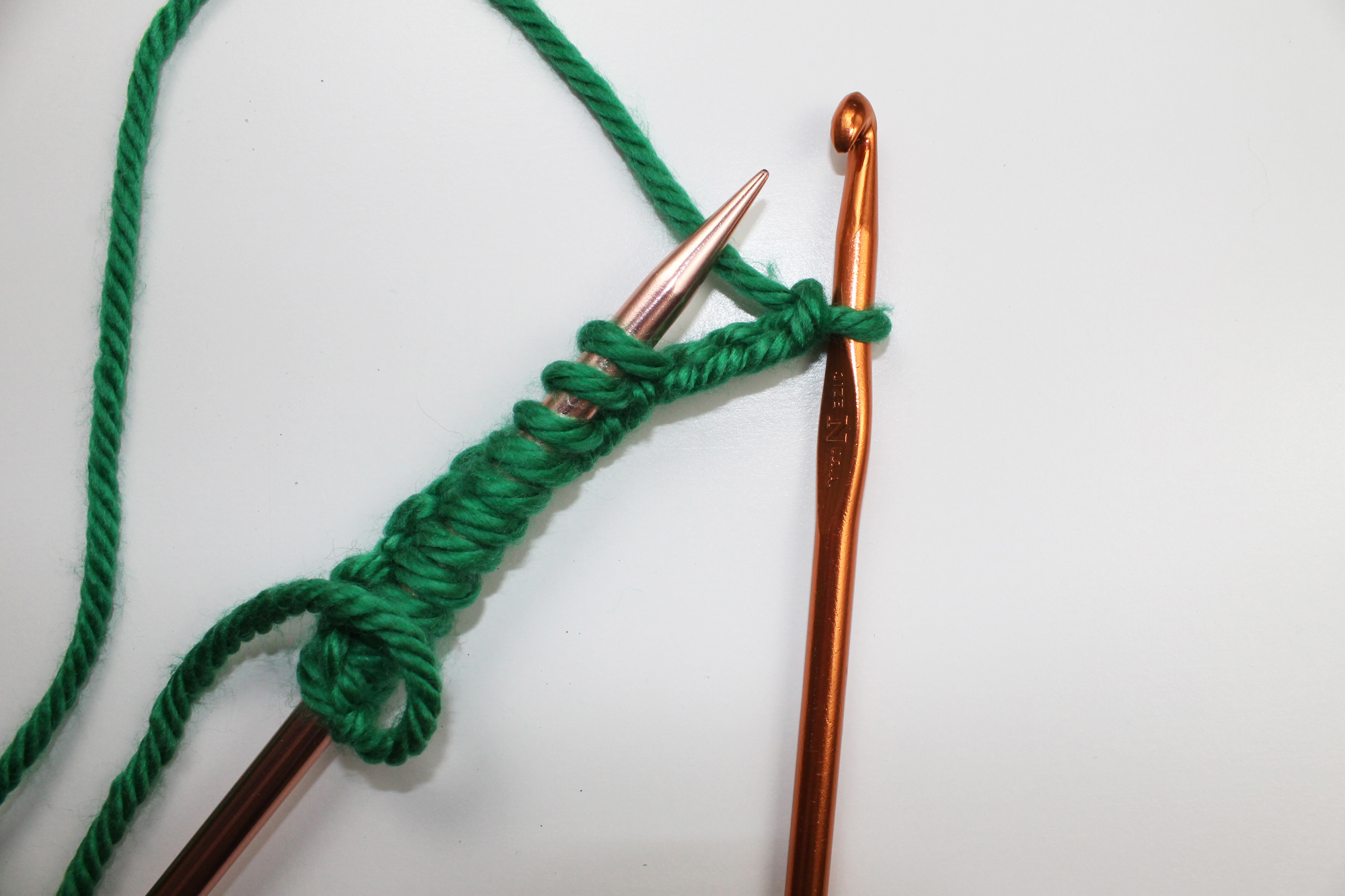 Crochet CastOn Tutorial for Knitting