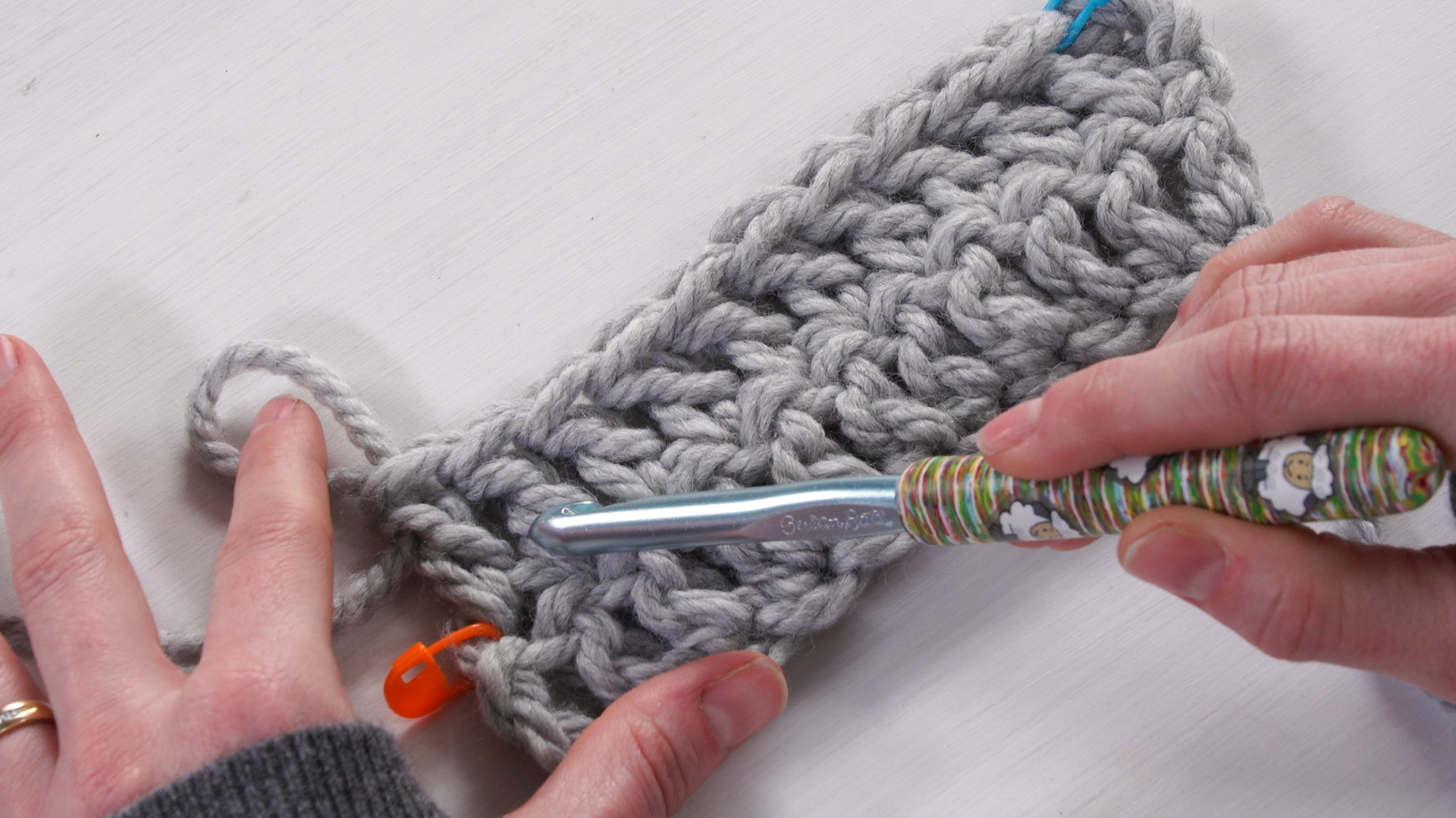 Double crochet stitch