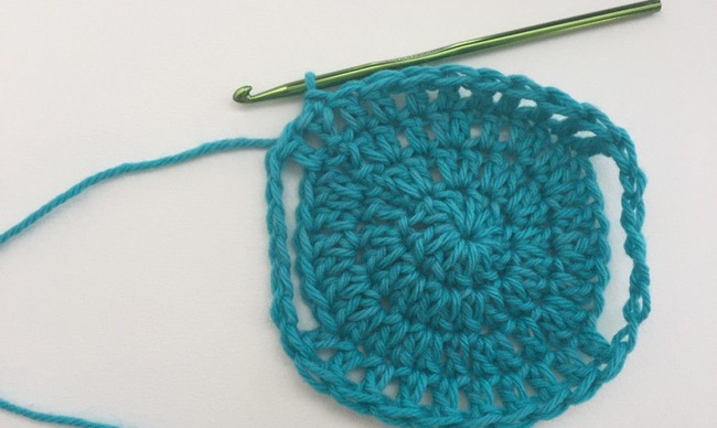 crochet circle vest
