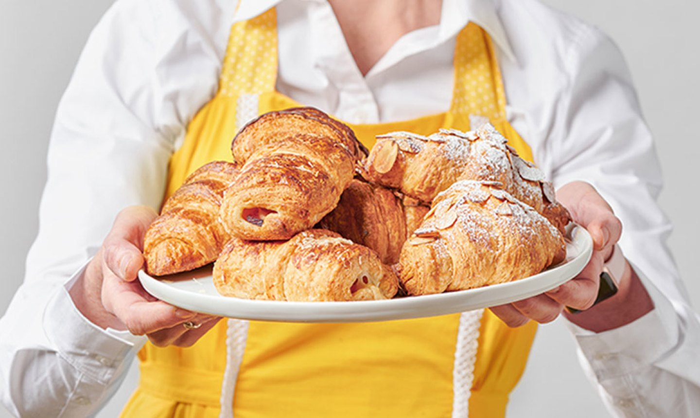 croissants on plate