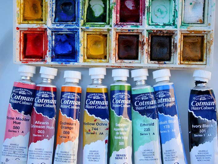 Choosing Watercolor Paints: In a Tube vs. In a Pan