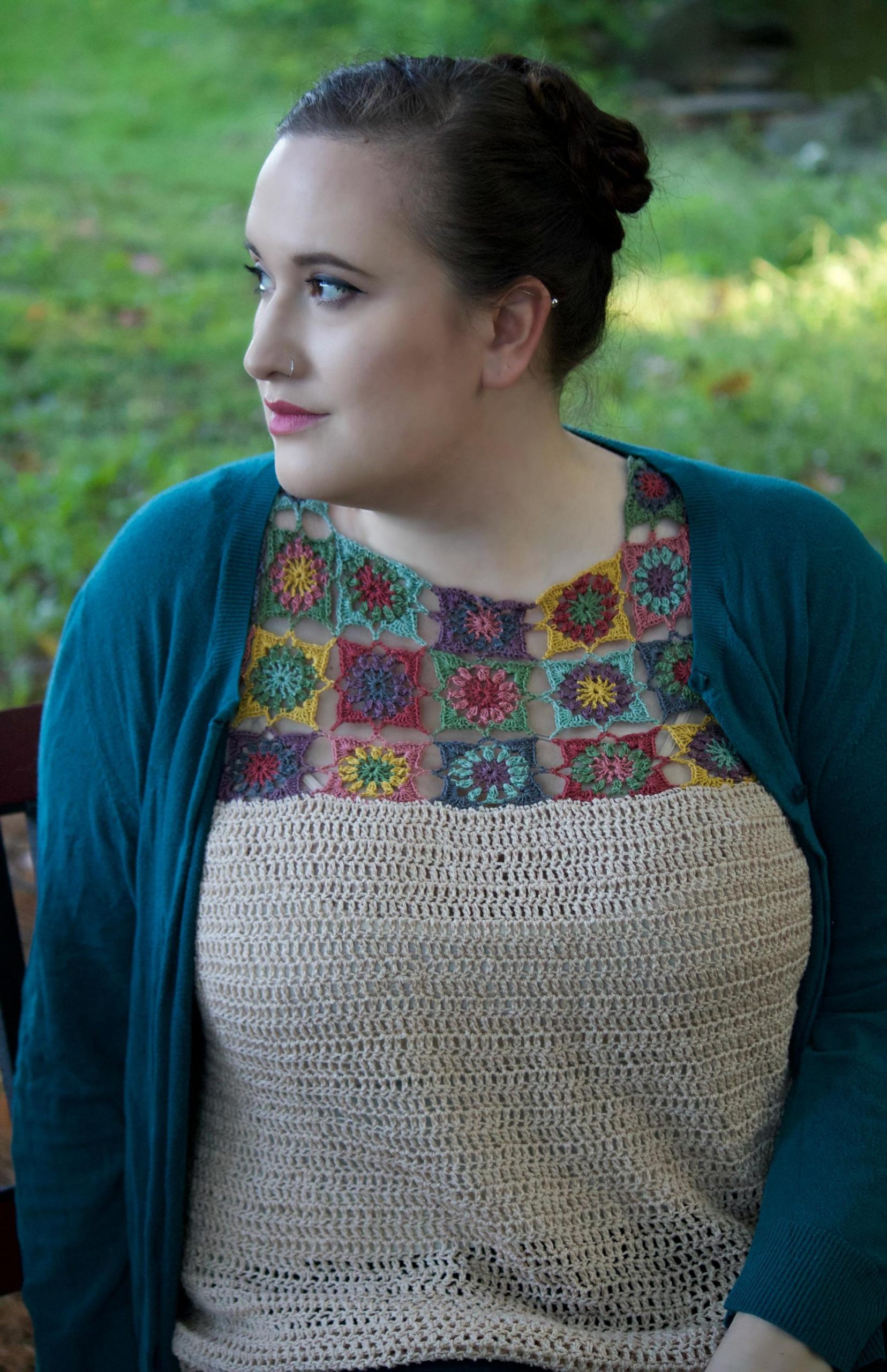 Easy plus shop size crochet sweaters