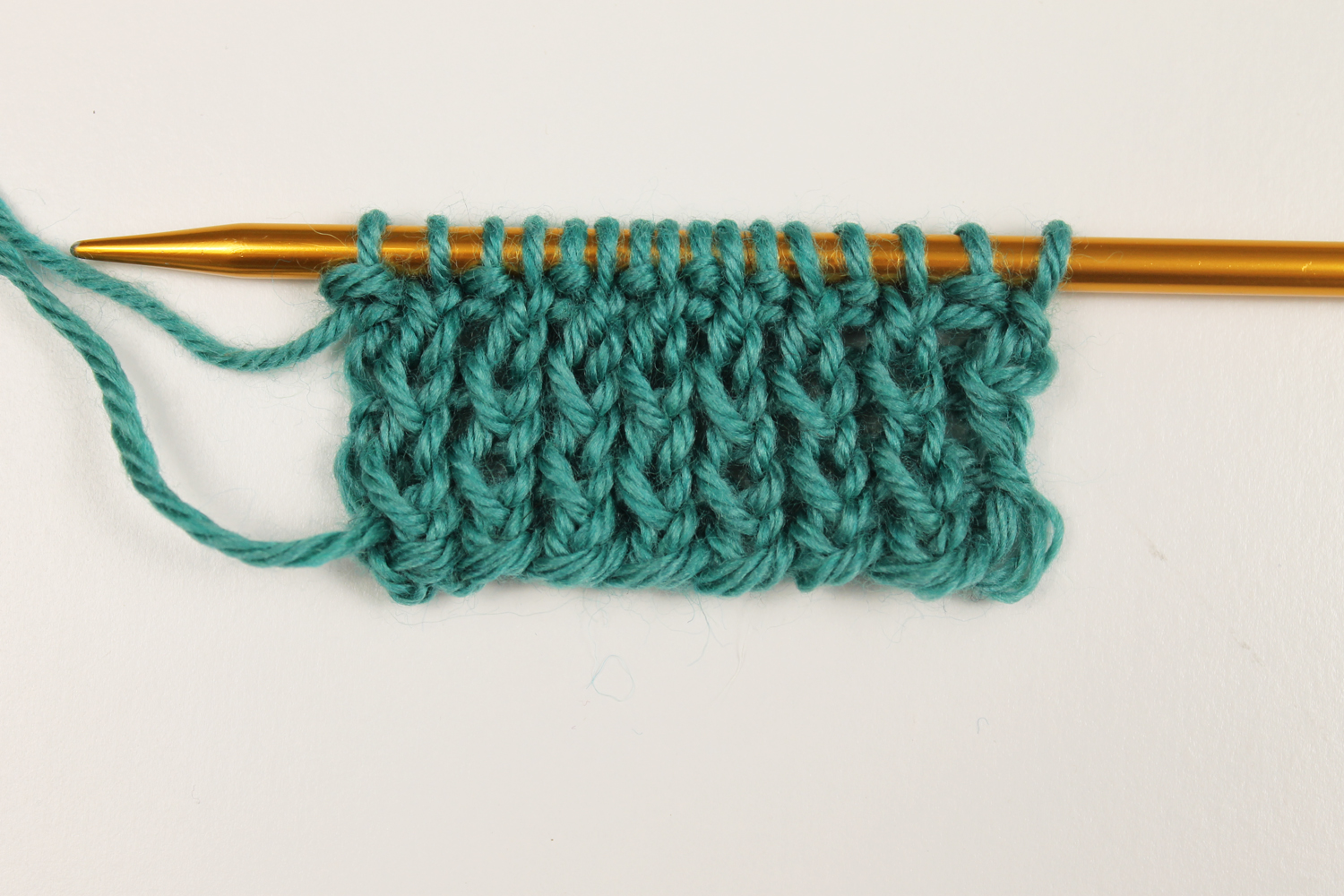 How to Knit Twisted Rib Stitch