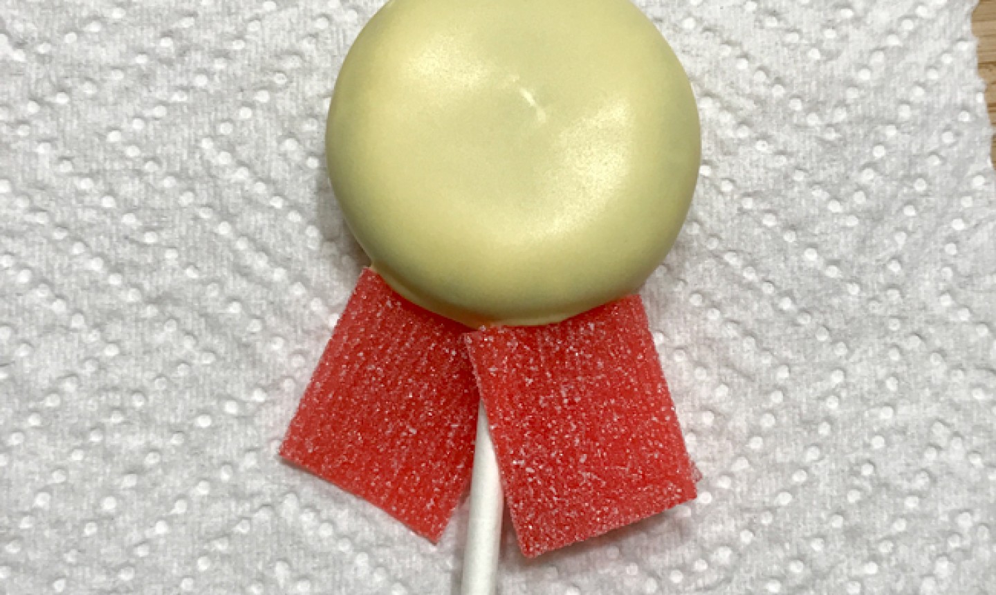 medal cake pop