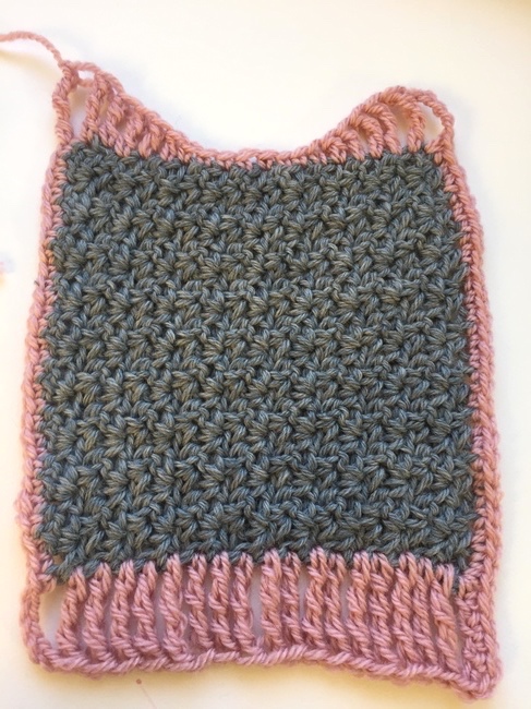 crochet bib border