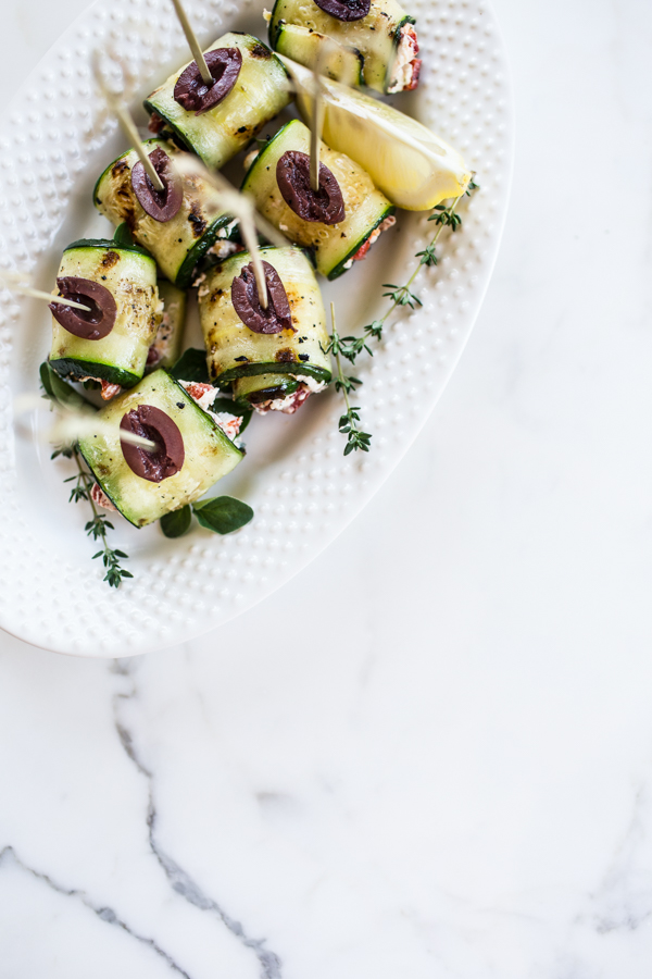 Zucchini roll-ups