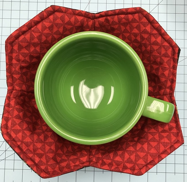 Quilted Microwave Bowl Cozy Free Pattern Craftsy