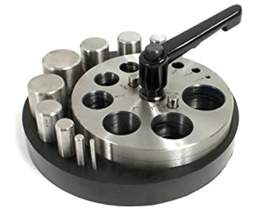Jewler's disc punch