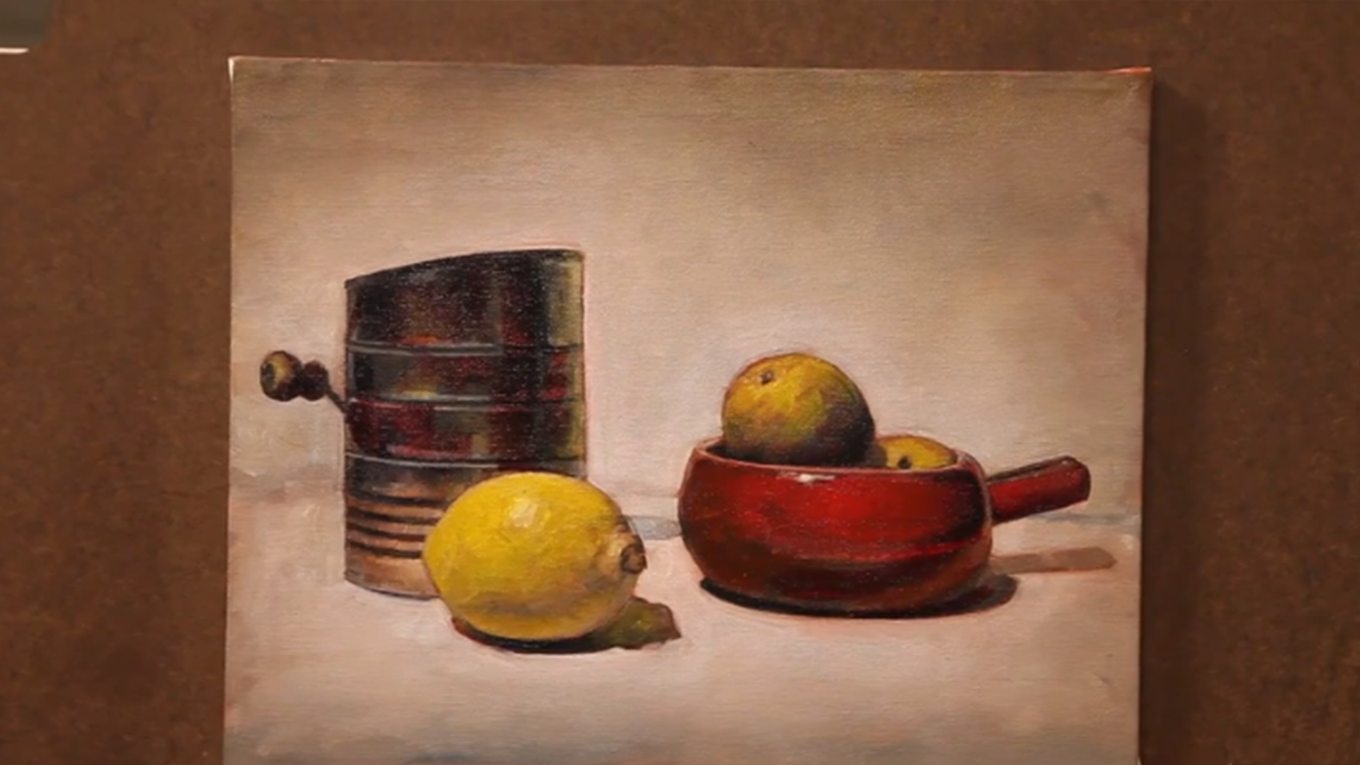 How to Paint a Simple Still Life using Oils