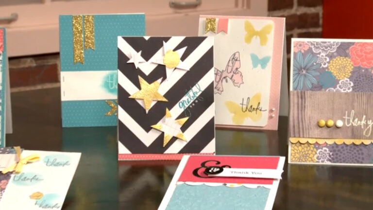 Cardmaking Essentials: Thank You Cards