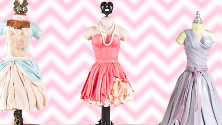 Little Pink Dress Cakeproduct featured image thumbnail.
