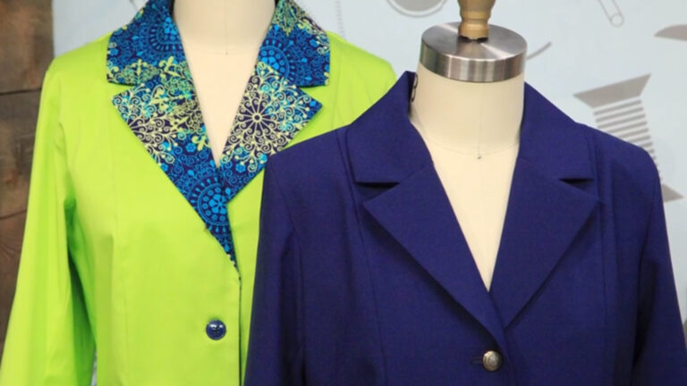 Learn to Sew a Classic Blazer, Tailoring Course