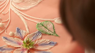 Coloring Brush Embroidery