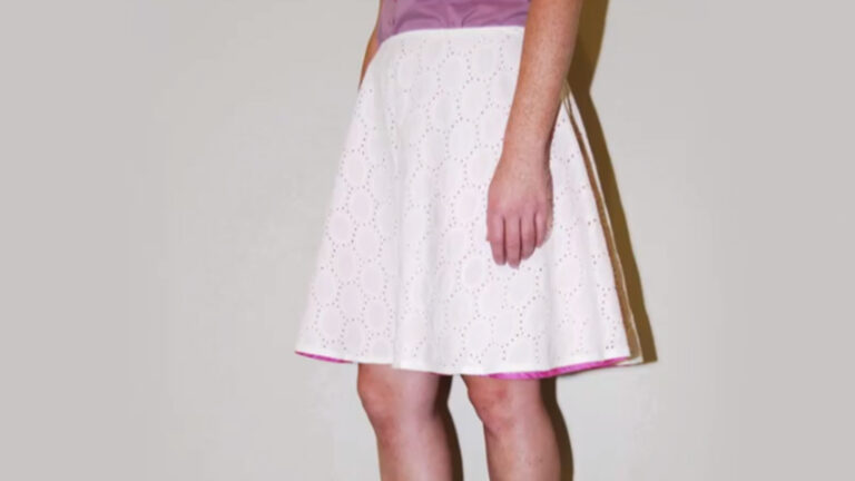 Design & Sew an A-Line Skirt