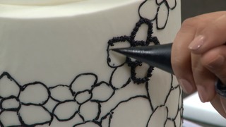 Floral Dot Cake: Part Two