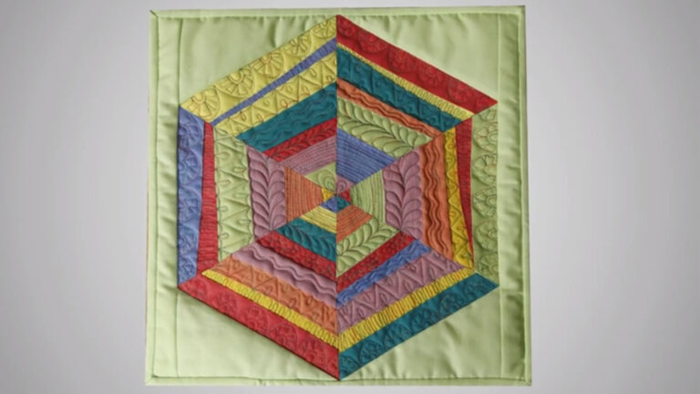 Triangle Pose Quilt Pattern Download
