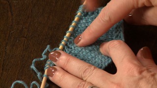 Knitting the Thumb & Blocking