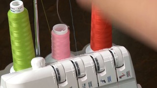 Serging With Decorative Threads
