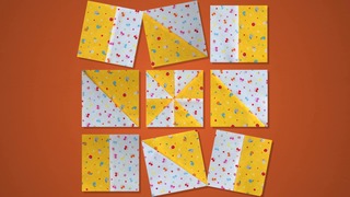 Disappearing Blocks With 10-Inch Squares
