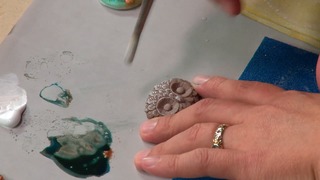 Learning to sculpt: an ongoing relationship with epoxy clay. 