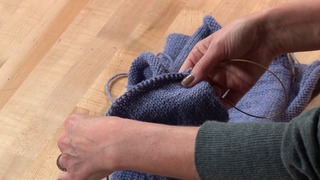 Shaping & Finishing the Sleeves