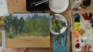 Painting the Forest