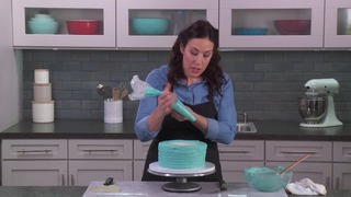 Frosting a Cake