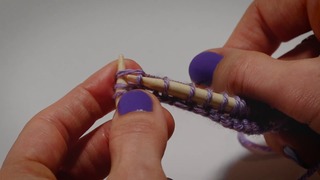 Learn the Knit Stitch 2 Ways: English & Continental Style