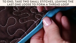 Hand Sew Binding