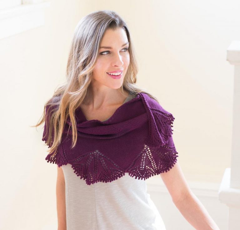 Zerlina Shawl Kit Video Lessonsproduct featured image thumbnail.