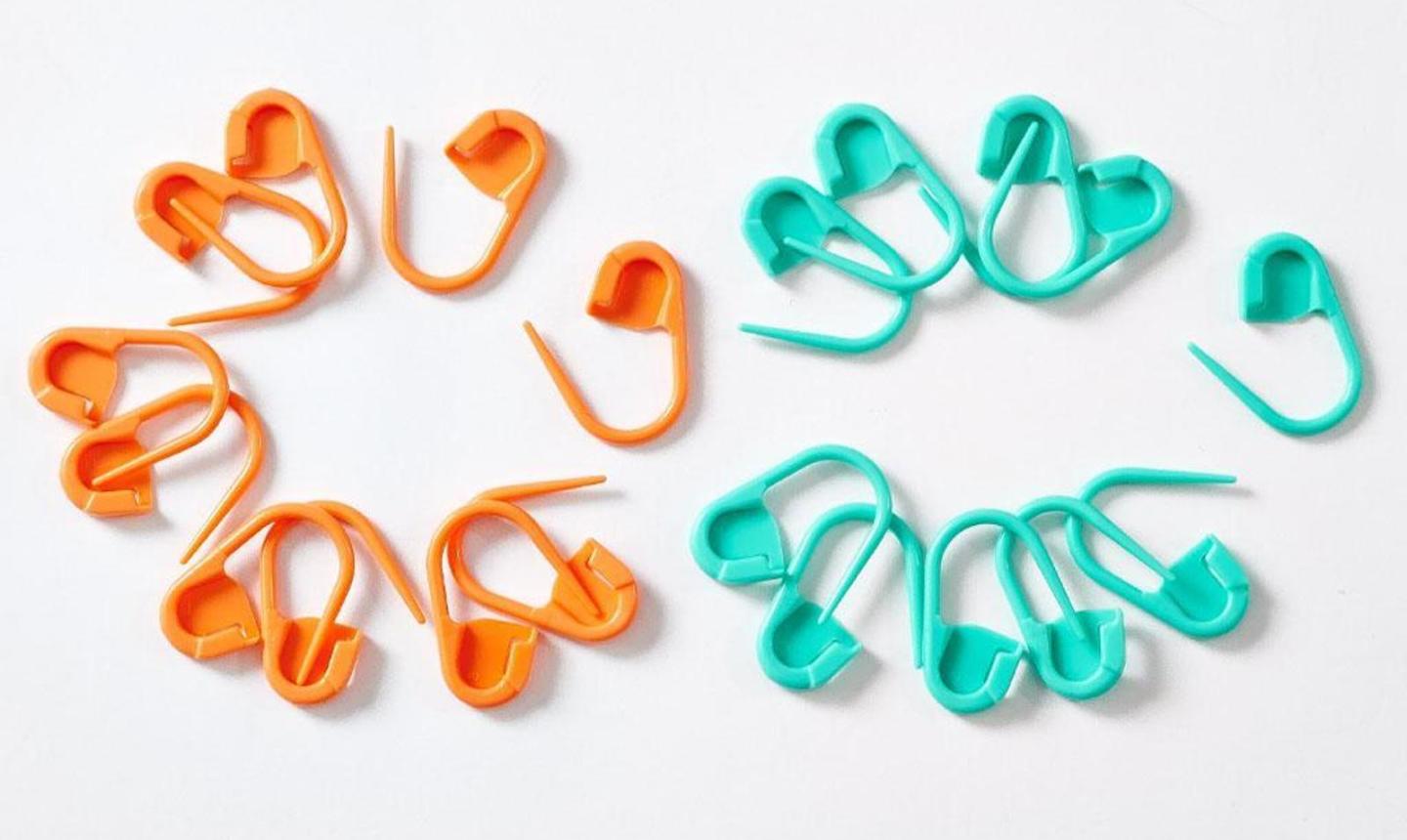 Colorful stitch markers