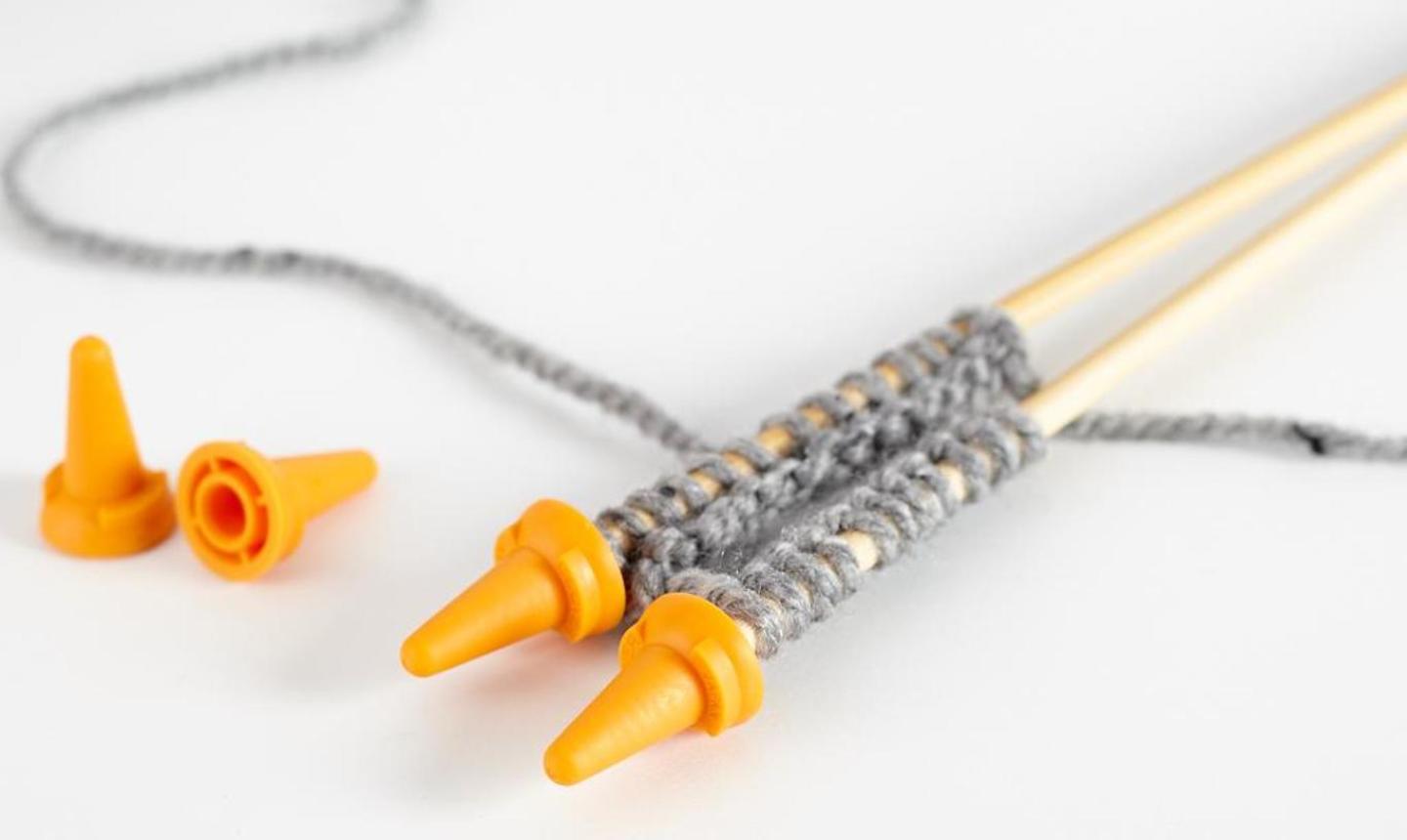 Extra Tools for Knitting: Needle Caps