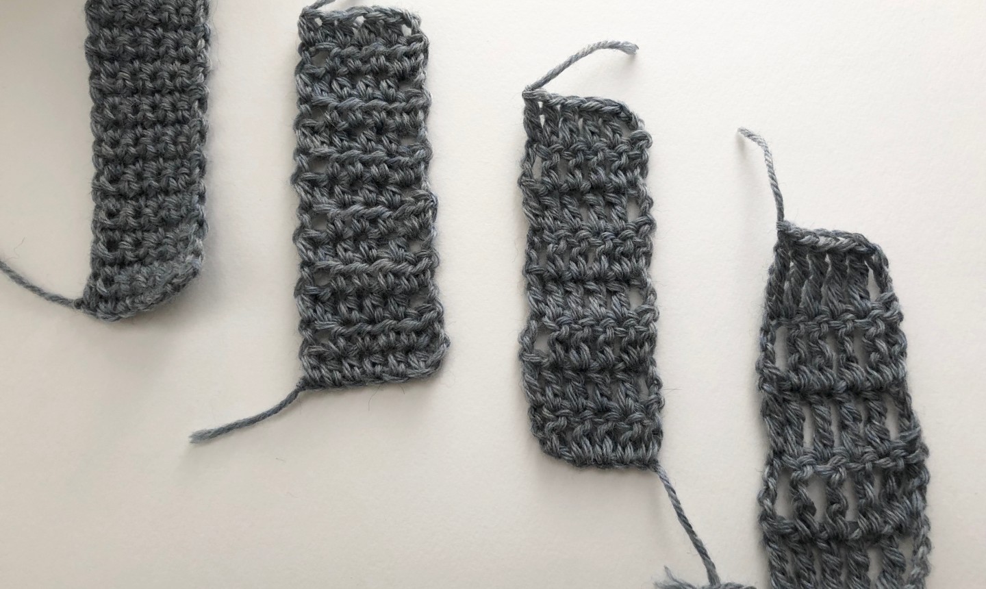 triple crochet stitches