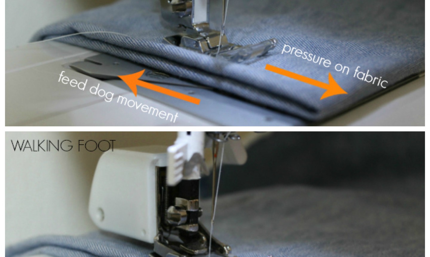 Sewing Tricks How to Use a Walking Foot for Garment Sewing Craftsy