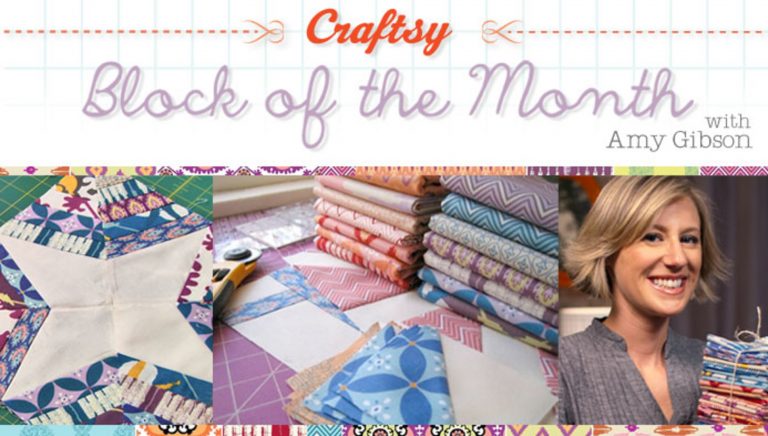 Craftsy Block of the Month 2012