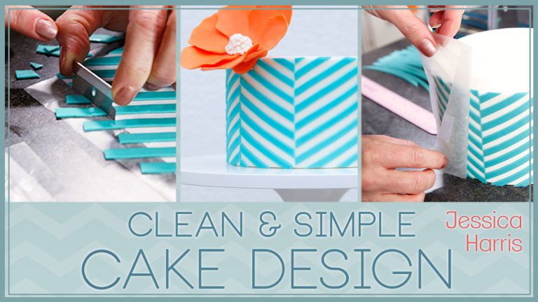 Clean & Simple Cake Design