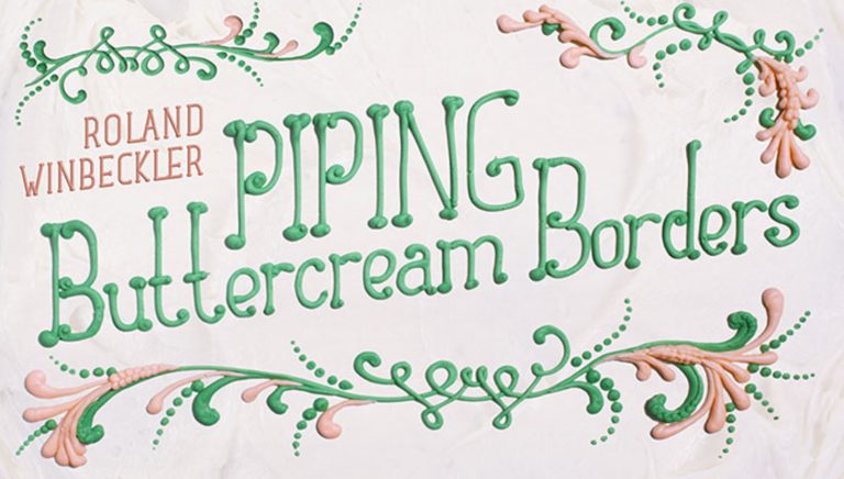 Piping Buttercream Borders