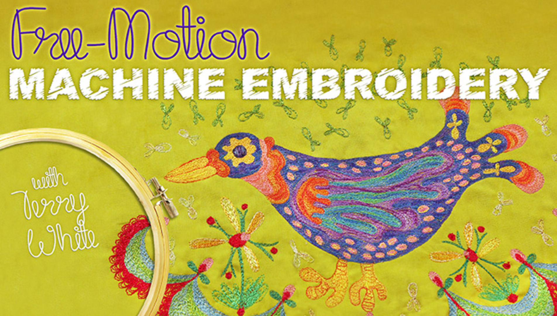 FreeMotion Machine Embroidery Craftsy