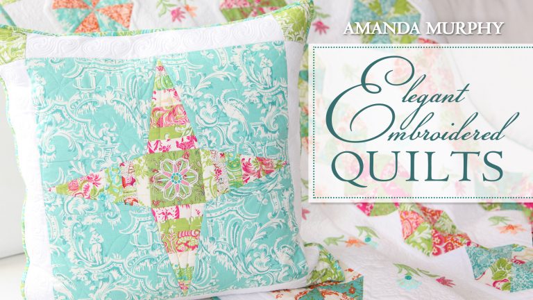 Elegant Embroidered Quilts