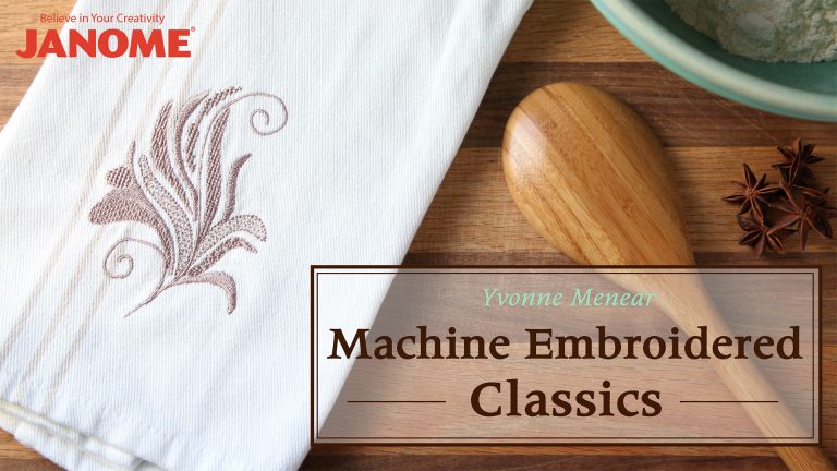 Machine Embroidered Classics