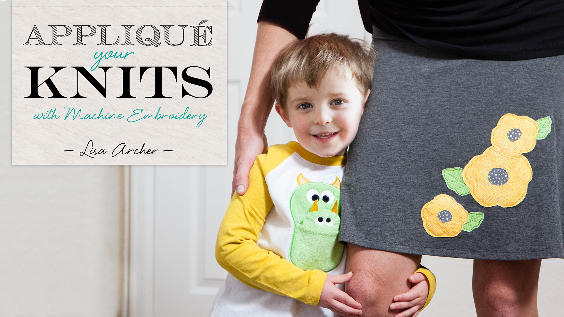 Appliqué Your Knits With Machine Embroidery Craftsy